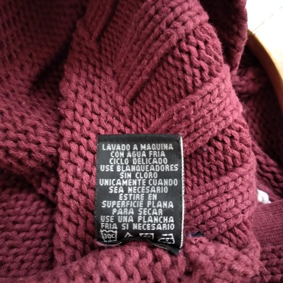 POLO Jeans Co. Ralph Lauren Red Sweater with hood (unisex) 100% Cotton USA - Picture 6 of 6